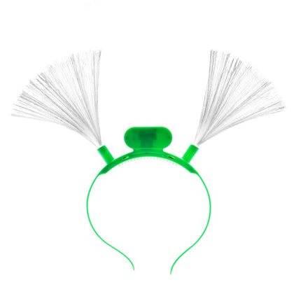 Light Up Flashing Fiber Optic Headbands