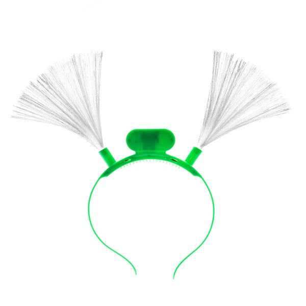 Light Up Flashing Fiber Optic Headbands