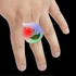 Light Up Halloween Ghost Ring