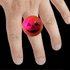 Light Up Halloween Pumpkin Ring