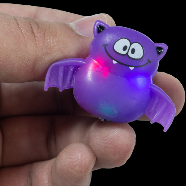 Light Up Halloween Ring - Bat