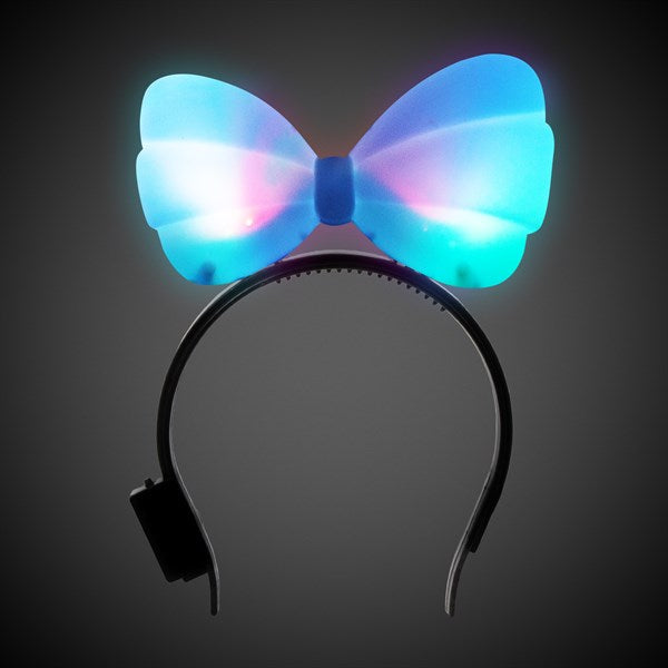 Light Up LED Hair Bow Headband