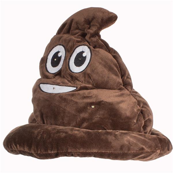 Light Up Poop Emojicon Hat