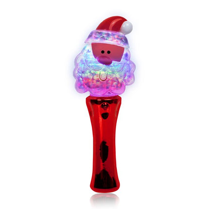 Light Up Santa Spinner Wand