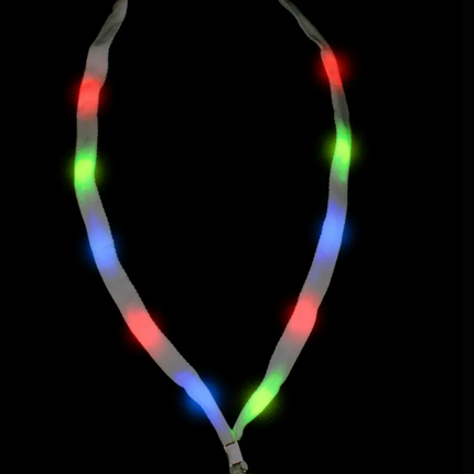 LED Multi-color Flashing Lanyard