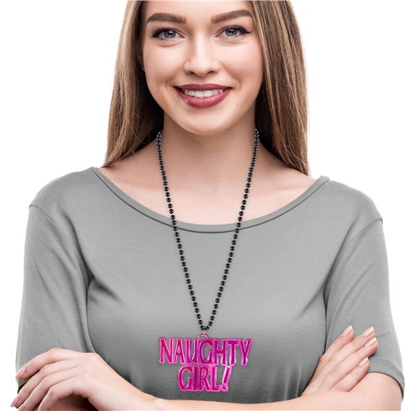 Naughty Girl Bead 36 Inch Necklace