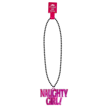 Naughty Girl Bead Necklace