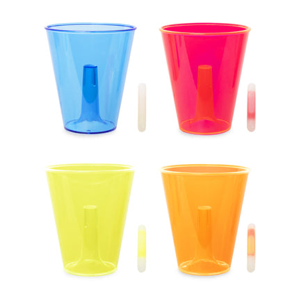 Neon Glow 12 oz Cups