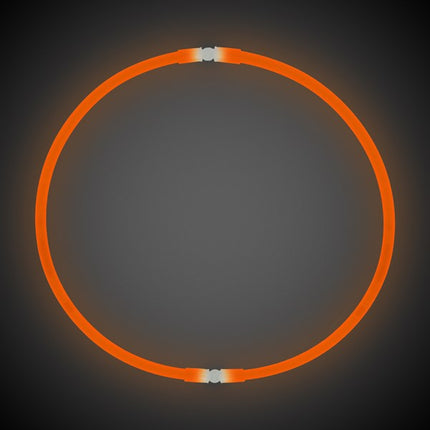 Orange 22 Inch Glow Stick Necklace