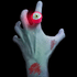 Orange LED Flashing Eyeball Ring