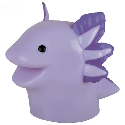 6" Stretchy Axolotl Hand Puppet