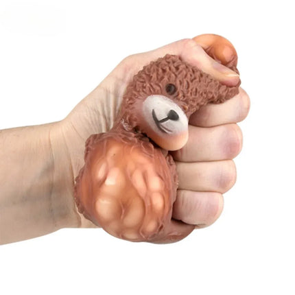 2.75" Squish And Squeeze Teddy Bear