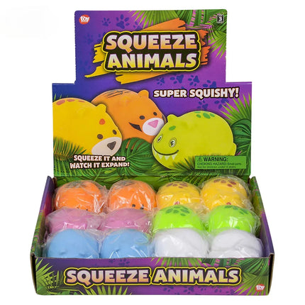 3" Squeezy Animals