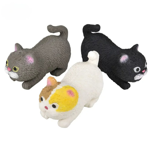 4" Stretchy Squish Cat - Pack of 12