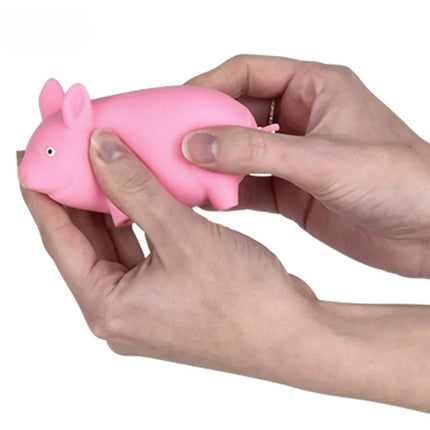4" Stretchy Squish Pig