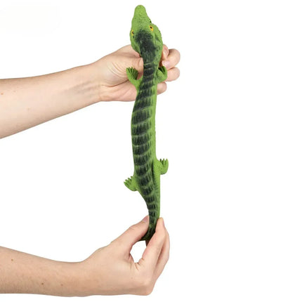 10" Stretchy Sand Crocodile