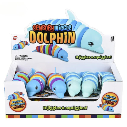 7.5" Sensory Wiggle Dolphin