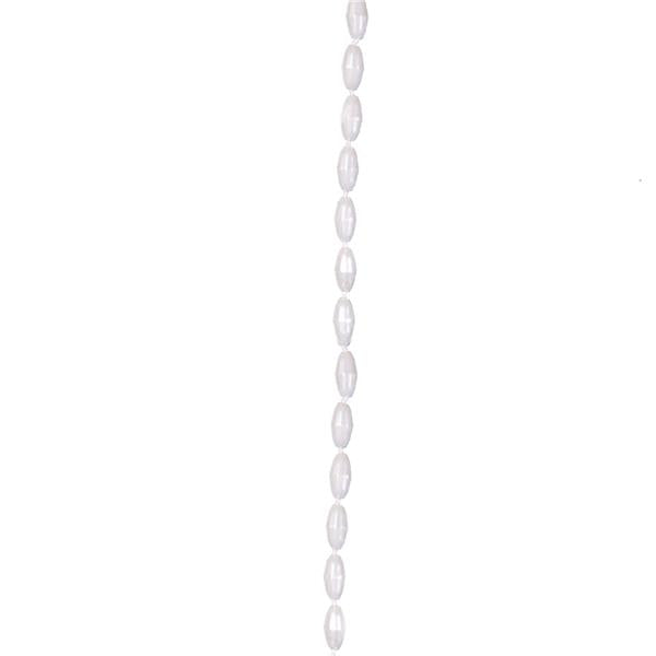Pearl White 33 Inch Beaded Necklaces