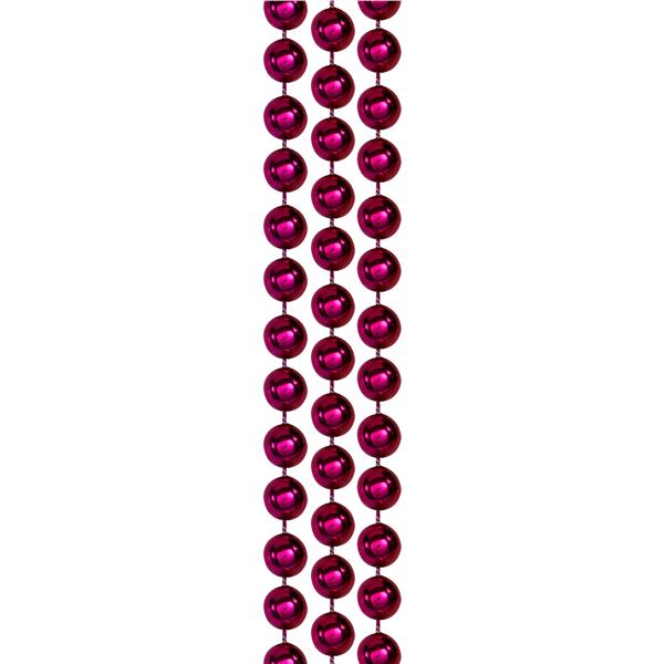 Pink 7mm Beaded Necklaces