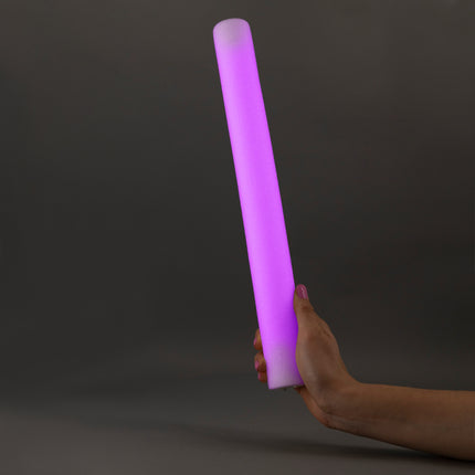 Custom LED Light Up Flashing Foam Stick Batons - Personalized Sticks
