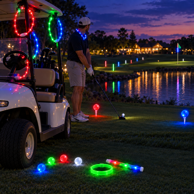 Premium 80 Player Night Flyer Hole In One Tournament Package