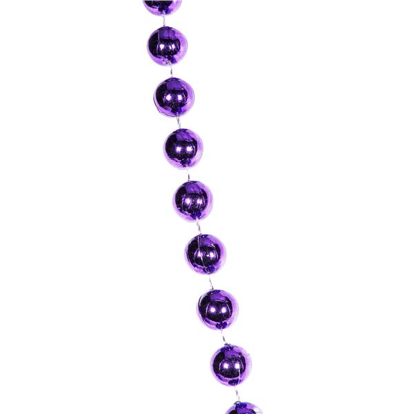 Purple 12mm Bead Necklaces
