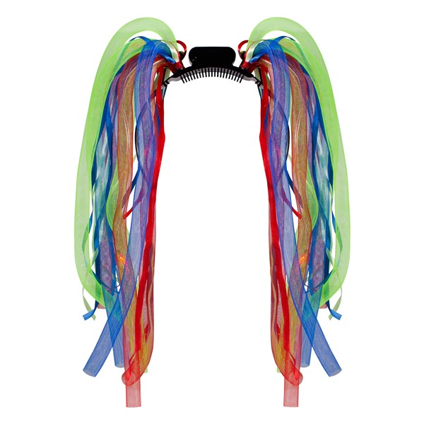 Rainbow LED Dreads Headband