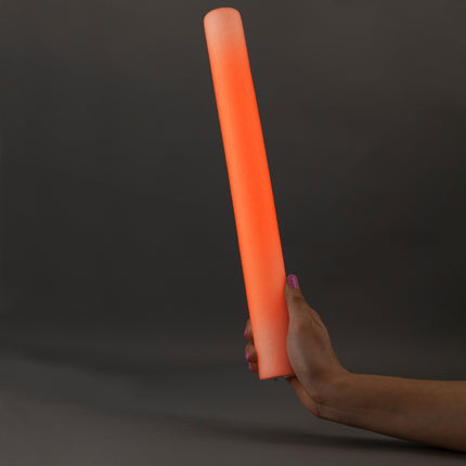 Red LED Light Up Flashing Foam Stick