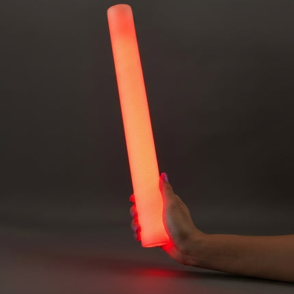 Custom LED Light Up Flashing Foam Stick Batons - Personalized Sticks