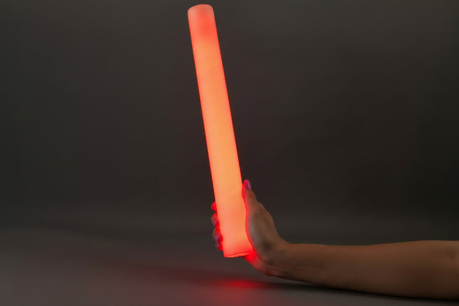 Custom LED Light Up Flashing Foam Stick Batons - Personalized Sticks