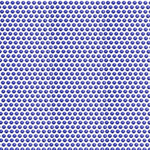 Round Metallic Dark Blue Mardi Gras Beads - Pack of 72 Necklaces