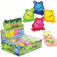2.5" Squeeze Sticky Frog