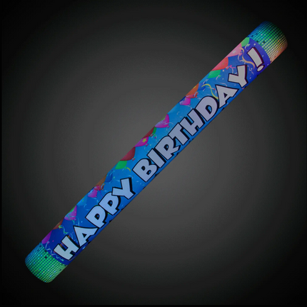 LED Light Up 16 Inch Happy Birthday Foam Stick Baton