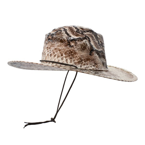 Serpent Print Snakeskin Cowboy Hat
