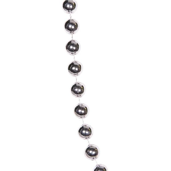 Silver 12mm Bead Necklaces