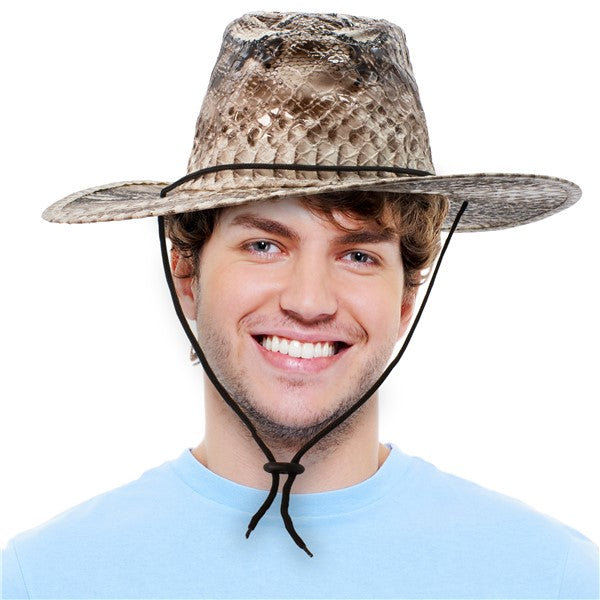 Snake skin Cowboy Hat