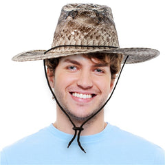 Snake skin Cowboy Hat