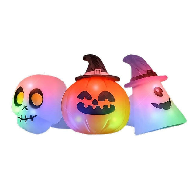 Halloween Ghouls LED Light Up Rings 