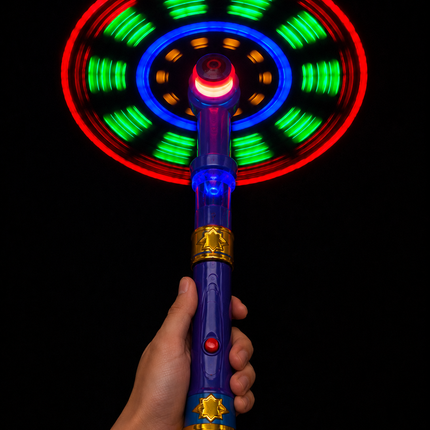 Spinning wand 