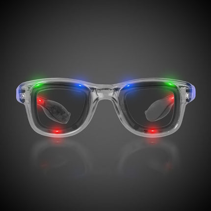 Square Frame LED Flashing Sunglasses