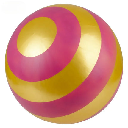 18" Striped Vinyl Ball
