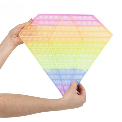 13.5" Diamond Mega Bubble Poppers
