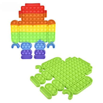 13" Robot Mega Bubble Poppers
