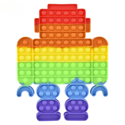 13" Robot Mega Bubble Poppers