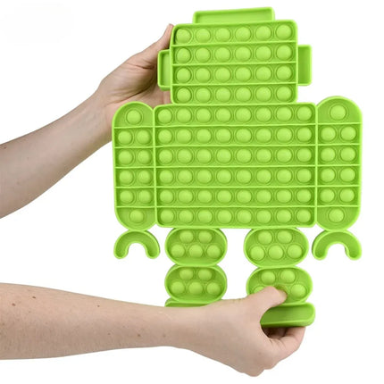 13" Robot Mega Bubble Poppers
