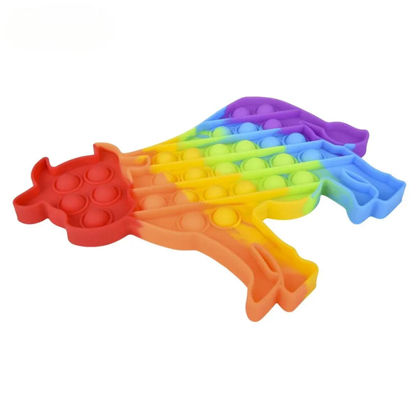 6.5-8 Rainbow Farm Animals Bubble Poppers