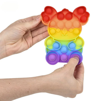 5.5" Rainbow Koala Bubble Poppers