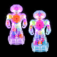 8.5" Light-Up Gear Robot