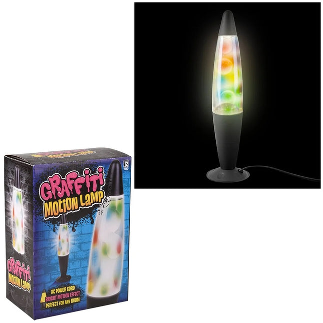(T) 16 Inch Graffiti Lamp
