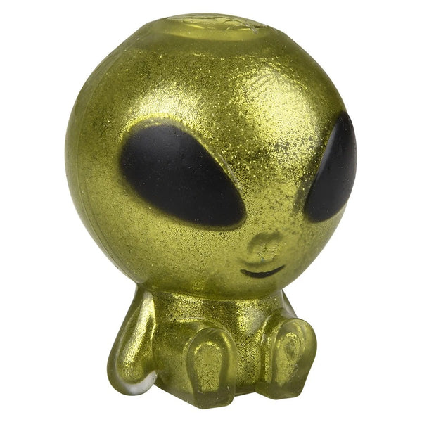 (T) 2.25 Inches Squish Sticky Alien - 12 Per Pack